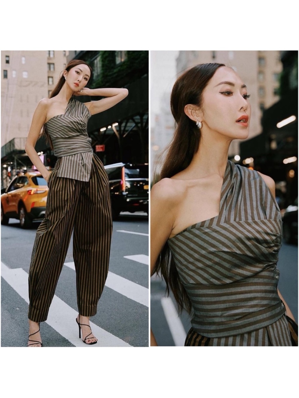 New Tory Burch ONE SHOULDER WRAP TOP $698 4